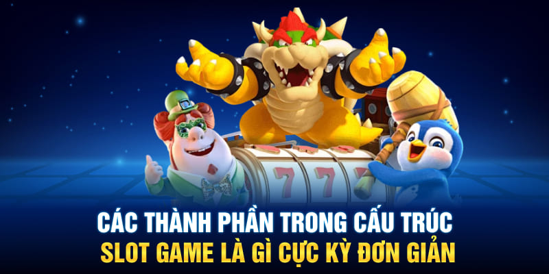 Các thành phần trong cấu trúc slot game là gì cực kỳ đơn giản